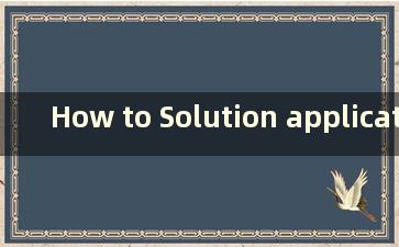 How to Solution application error0xc0000022（应用程序错误0x000000解决方案）